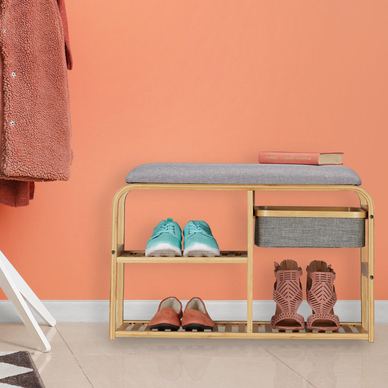 Ebern Designs Schuhbank für 3 Paar Schuhe | Wayfair.de